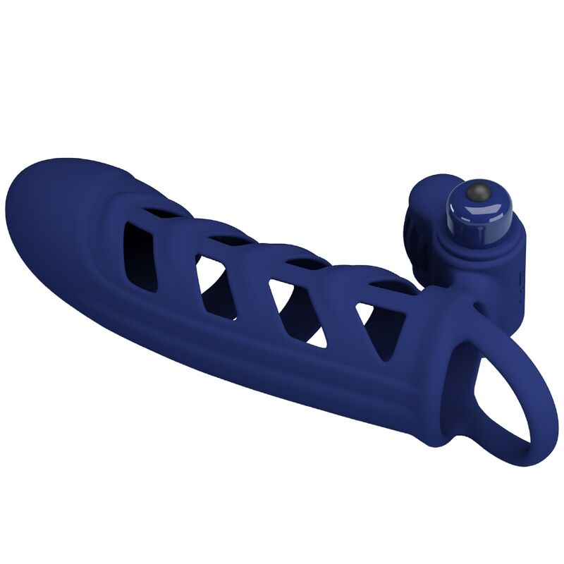 Pretty Lovealtaf Vibrator Ring With Silicone Sheath Blue | Niks.fi verkkokauppa