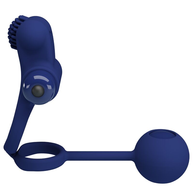 Pretty Loveremington Double Vibrating Ring With Plug Blue | Niks.fi verkkokauppa