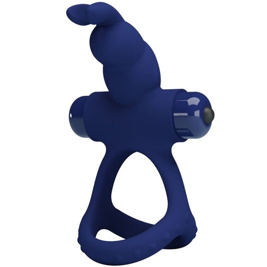Pretty Loveluchito Double Vibrating Ring Rabbit Blue | Niks.fi verkkokauppa