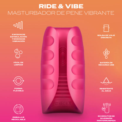 Durextoy Ride & Vibe Vibrator Masturbator | Niks.fi verkkokauppa