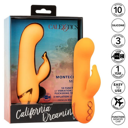 Montecito Muse Vibrator Rabbit Orange By California Dreaming | Niks.fi verkkokauppa