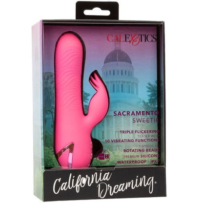 Sacramento Sweetie Vibrator Rabbit Pink By California Dreaming | Niks.fi verkkokauppa