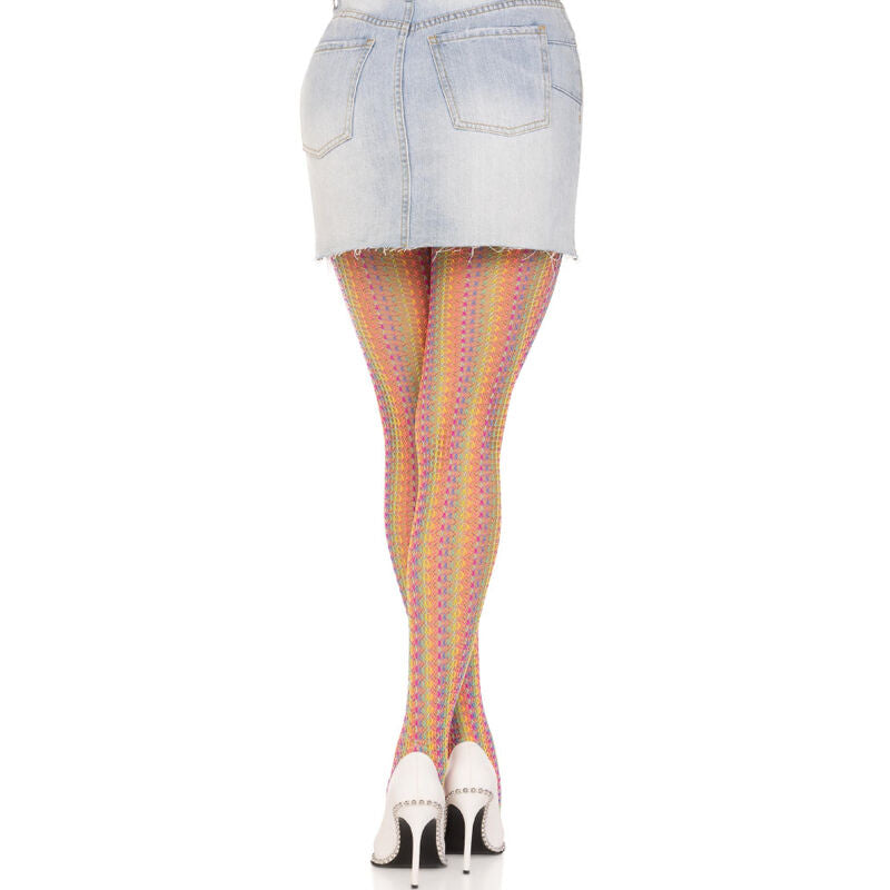 Leg Avenuemulticolor Crochet Stockings | Niks.fi verkkokauppa