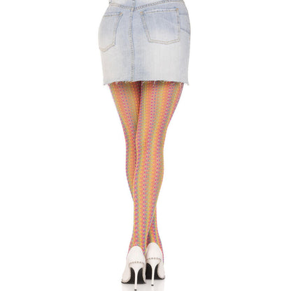 Leg Avenuemulticolor Crochet Stockings | Niks.fi verkkokauppa