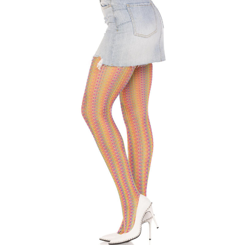 Leg Avenuemulticolor Crochet Stockings | Niks.fi verkkokauppa