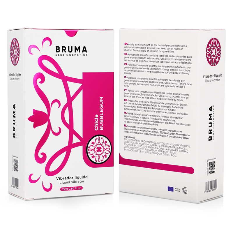 Liquid Vibrator Ultra Sliding Bubblegum 15 Ml | Niks.fi verkkokauppa
