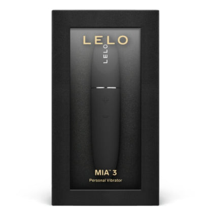 Mia 3 Personal Vibrator Black | Niks.fi verkkokauppa