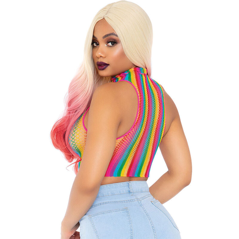 Leg Avenuemulticolor Net Top | Niks.fi verkkokauppa