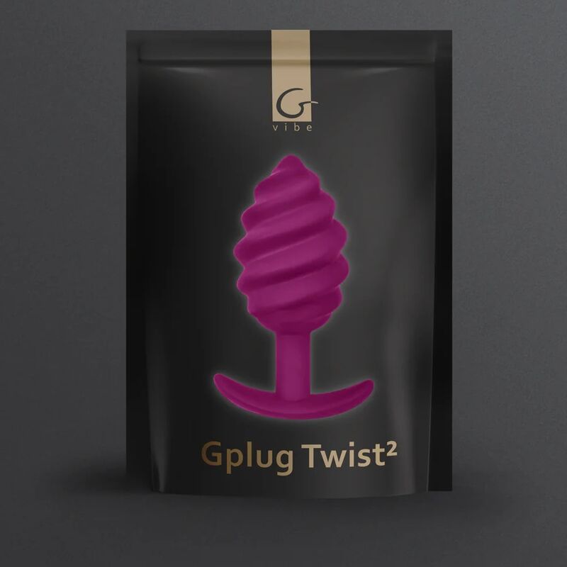 Gplug Twist 2 Purple Anal Plug | Niks.fi verkkokauppa