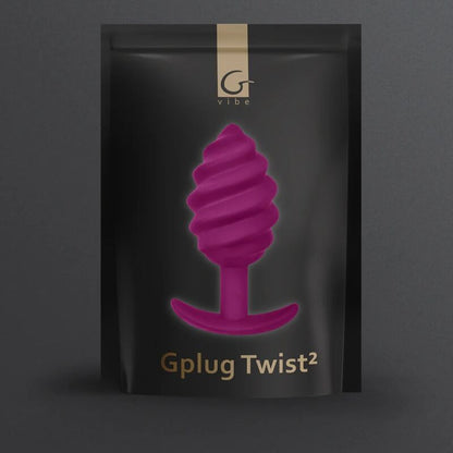 Gplug Twist 2 Purple Anal Plug | Niks.fi verkkokauppa