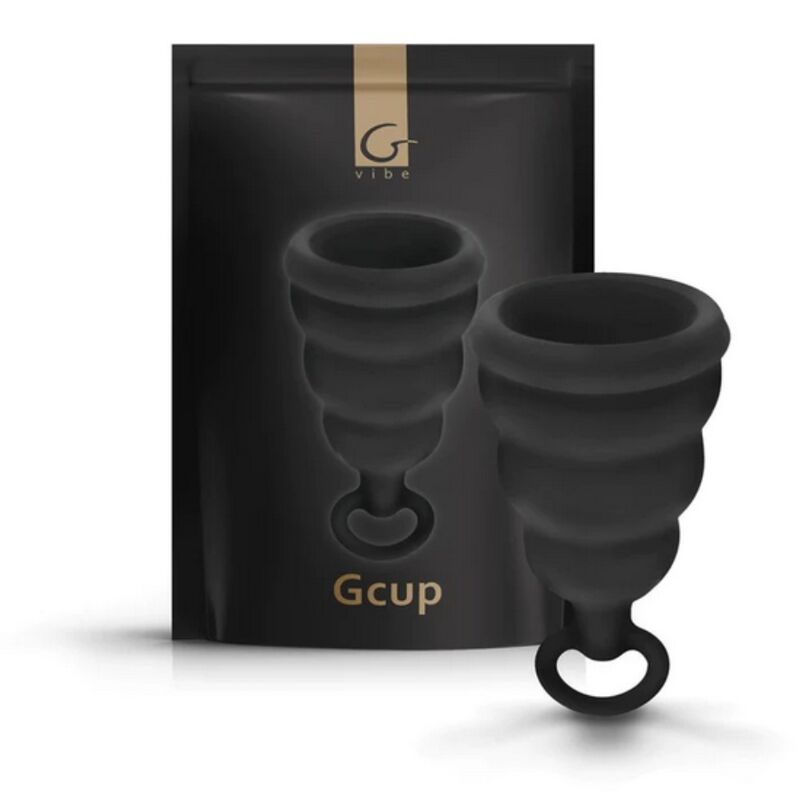 Gcup Black Menstrual Cup | Niks.fi verkkokauppa
