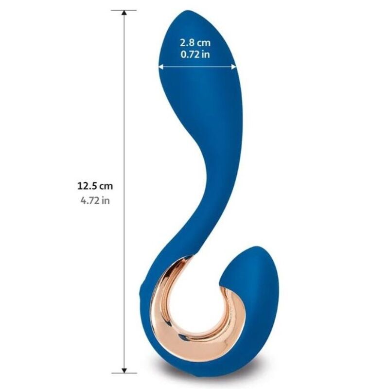 Gpop 2 G And P Point Vibrator Indigo Blue | Niks.fi verkkokauppa