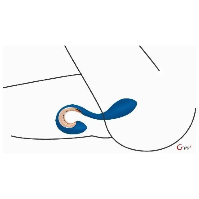 Gpop 2 G And P Point Vibrator Indigo Blue | Niks.fi verkkokauppa