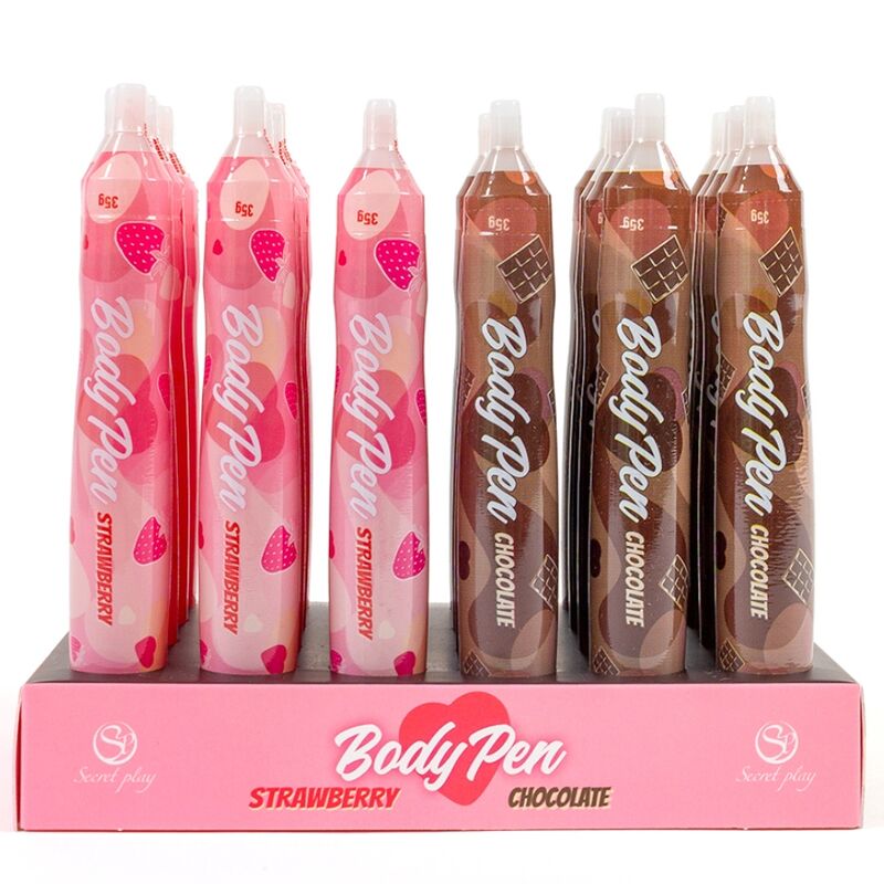 Secret Playbody Pen Display 24 Units | Niks.fi verkkokauppa