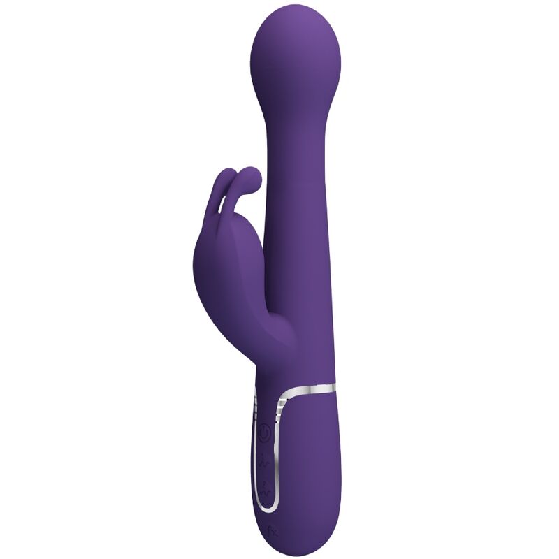 Pretty Lovedejon Rabbit Vibrator 3 In 1 Multifunction Purple | Niks.fi verkkokauppa