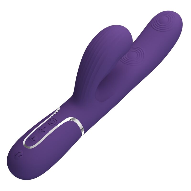 Pretty Loveperlita G-Spot Vibrator 3 In 1 Multifunction Purple | Niks.fi verkkokauppa
