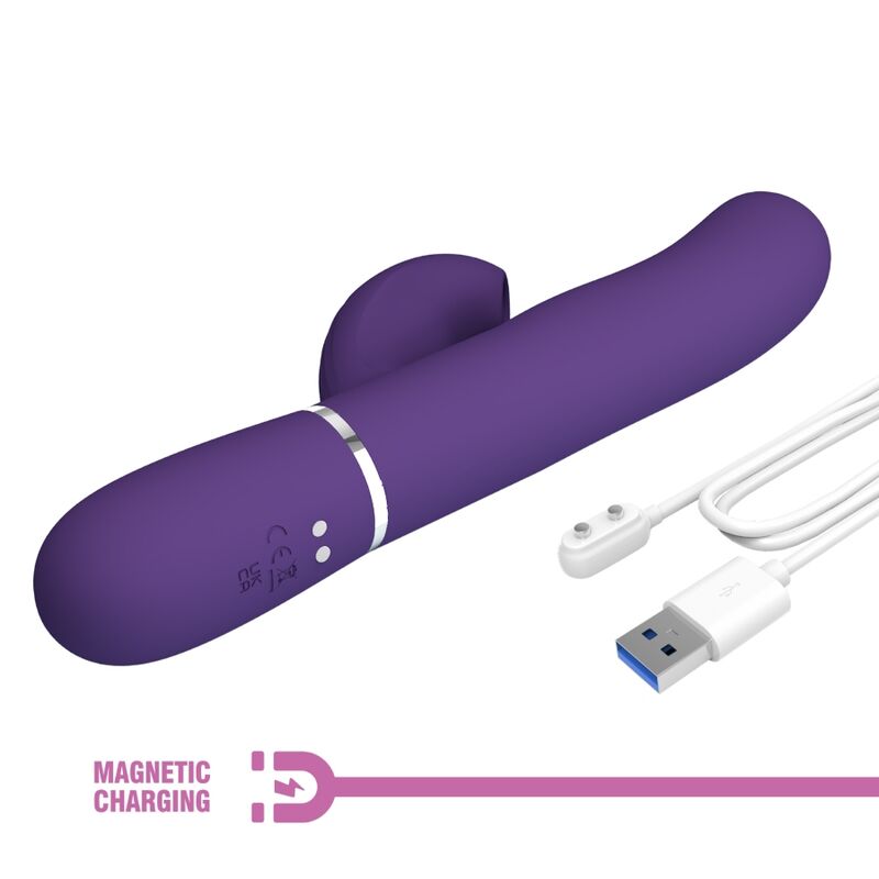 Pretty Loveperlita G-Spot Vibrator 3 In 1 Multifunction Purple | Niks.fi verkkokauppa