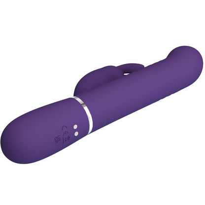Pretty Lovecoale Rabbit Vibrator 4 In 1 Purple | Niks.fi verkkokauppa