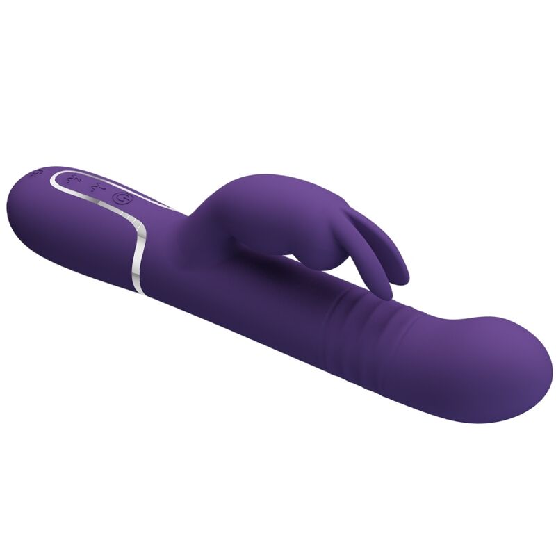 Pretty Lovecoale Rabbit Vibrator 4 In 1 Purple | Niks.fi verkkokauppa