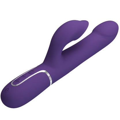 Pretty Lovezalin Rabbit Vibrator Pearls 4 In 1 Purple | Niks.fi verkkokauppa