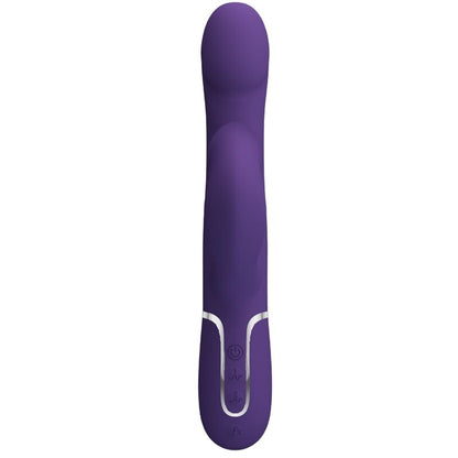 Pretty Lovezalin Rabbit Vibrator Pearls 4 In 1 Purple | Niks.fi verkkokauppa