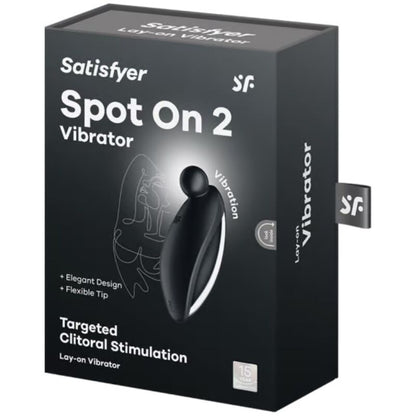 Satisfyerspot On 2 Lay-On Vibrator Black | Niks.fi verkkokauppa