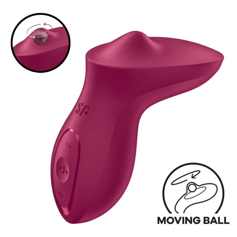 Satisfyerexciterrr Lay-On Clitoris Berry Vibrator | Niks.fi verkkokauppa