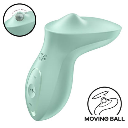 Satisfyerexciterrr Lay-On Clitoris Mint Vibrator | Niks.fi verkkokauppa