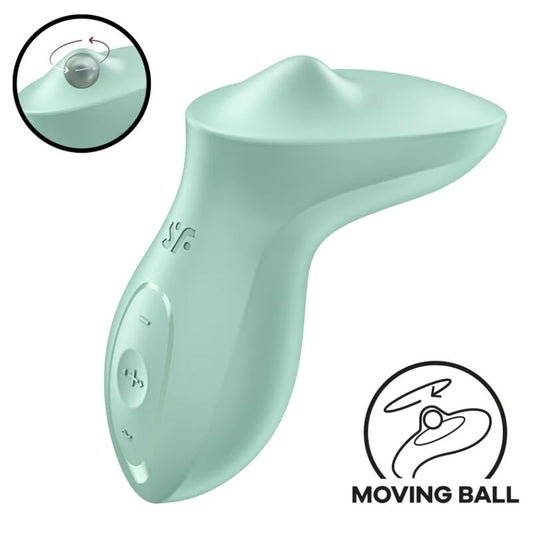 Satisfyerexciterrr Lay-On Clitoris Mint Vibrator | Niks.fi verkkokauppa