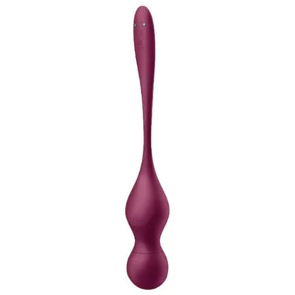 Satisfyerlove Birds Vary Vibrating Balls Free App Wine Red | Niks.fi verkkokauppa