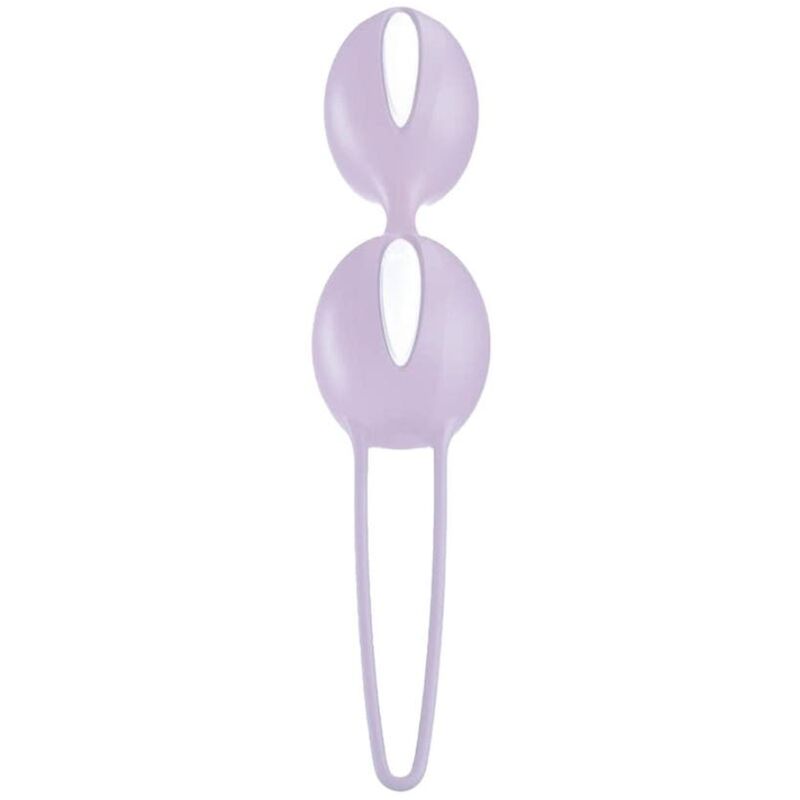 Smartballs Duo Pelvic Balls White / Pastel Lilac | Niks.fi verkkokauppa