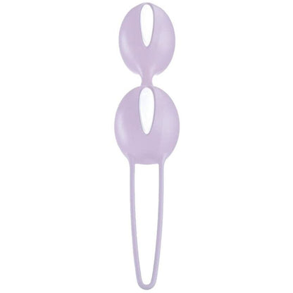 Smartballs Duo Pelvic Balls White / Pastel Lilac | Niks.fi verkkokauppa