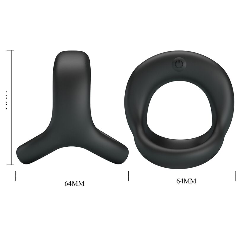 Elliott Black Vibrator Ring | Niks.fi verkkokauppa