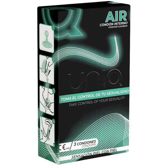 Air Latex Free Female Condom 3 Units | Niks.fi verkkokauppa