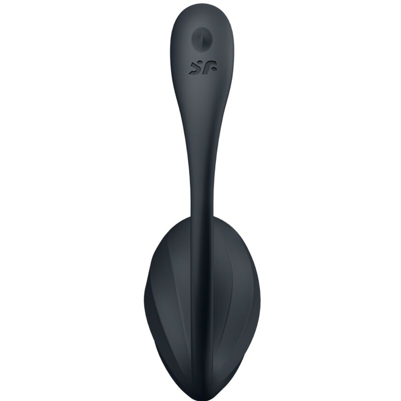 Satisfyerribbed Petal G Point Stimulator Remote Control Black Free App | Niks.fi verkkokauppa