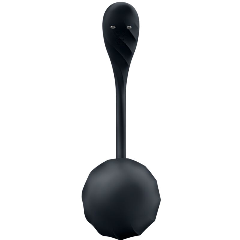 Satisfyerribbed Petal G Point Stimulator Remote Control Black Free App | Niks.fi verkkokauppa