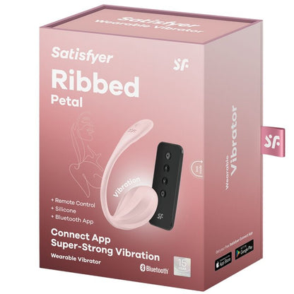 Satisfyerribbed Petal G Point Remote Control Stimulator Rose Free App | Niks.fi verkkokauppa