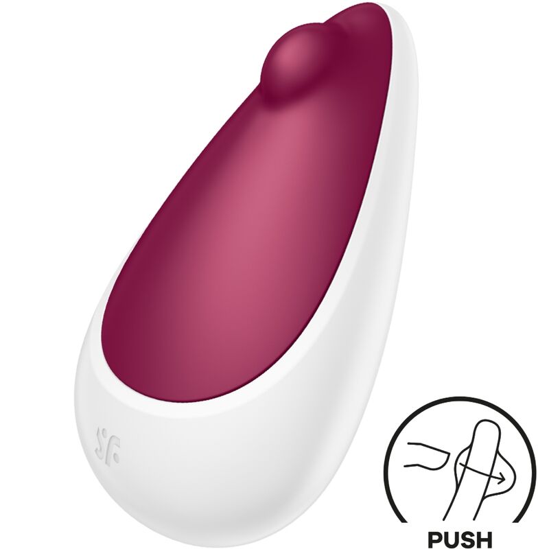 Satisfyerspot On 3 Clitoris Stimulator Berry | Niks.fi verkkokauppa