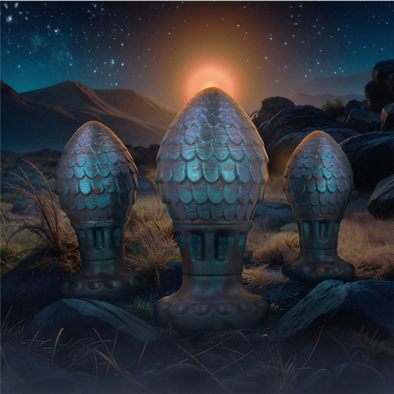 Vrakos Dragon Egg Anal Plug Size M | Niks.fi verkkokauppa
