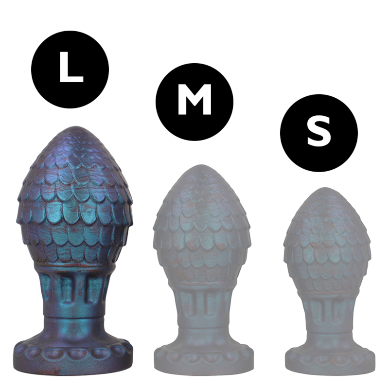 Vrakos Dragon Egg Anal Plug Size L | Niks.fi verkkokauppa