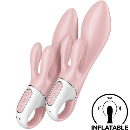 Satisfyerair Pump Bunny 3 Inflatable Rabbit Vibrator Pink | Niks.fi verkkokauppa