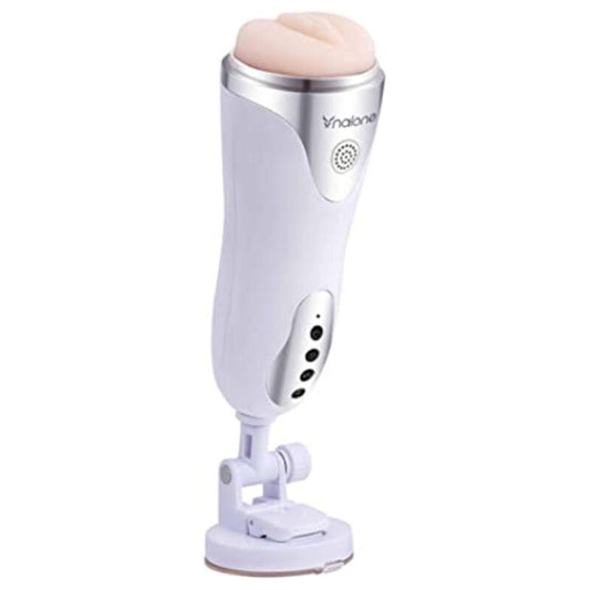 Magician Masturbator With Vibration White | Niks.fi verkkokauppa