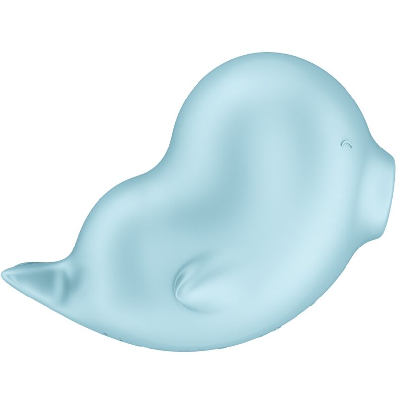 Satisfyersassy Seal Stimulator & Vibrator Blue | Niks.fi verkkokauppa