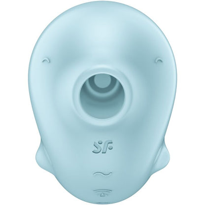 Satisfyersassy Seal Stimulator & Vibrator Blue | Niks.fi verkkokauppa