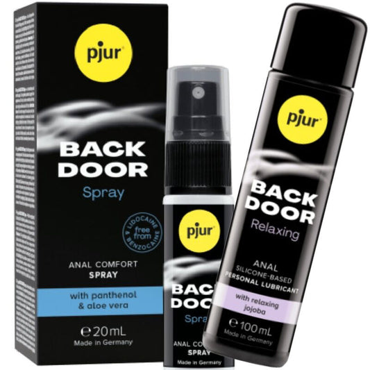 Back Door Set Of Anal Lubricant And Spray | Niks.fi verkkokauppa