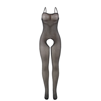 Subblime951726 Black Elastic Fishnet Crotchless Bodystocking One Size | Niks.fi verkkokauppa