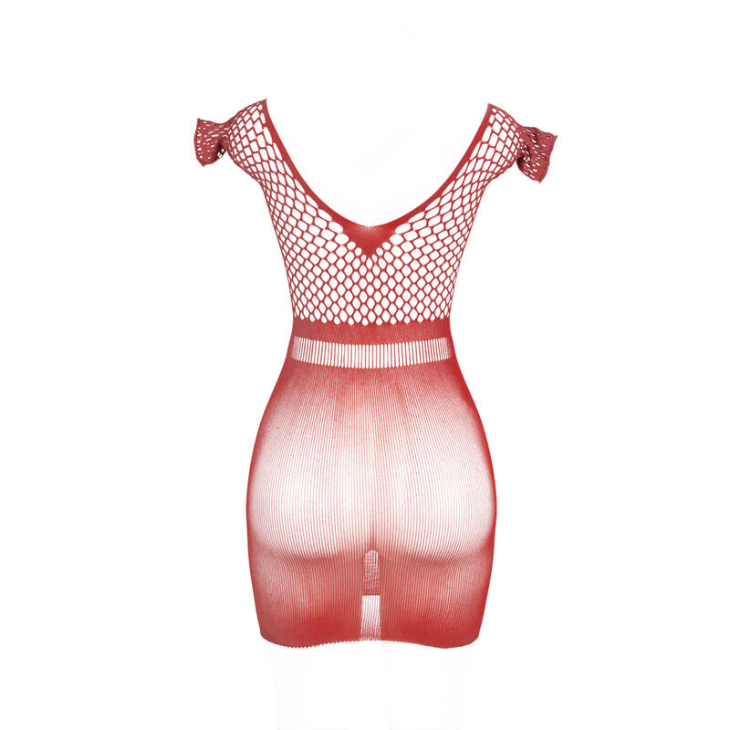 Subblime951924 Short Red Crochet Grill Dress One Size | Niks.fi verkkokauppa