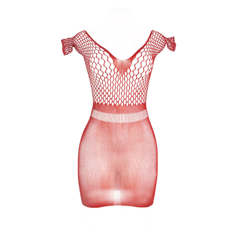 Subblime951924 Short Red Crochet Grill Dress One Size | Niks.fi verkkokauppa