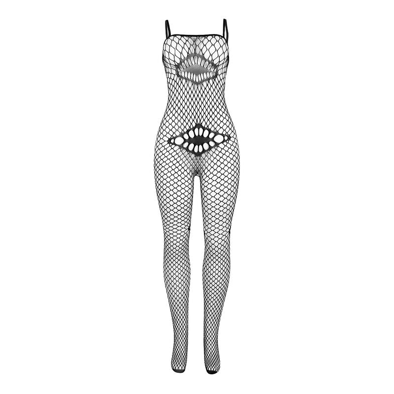 Subblime952112 Fishnet Bodystocking With Details On The Chest And Belly Black One Size | Niks.fi verkkokauppa