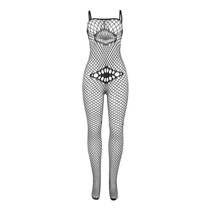 Subblime952112 Fishnet Bodystocking With Details On The Chest And Belly Black One Size | Niks.fi verkkokauppa